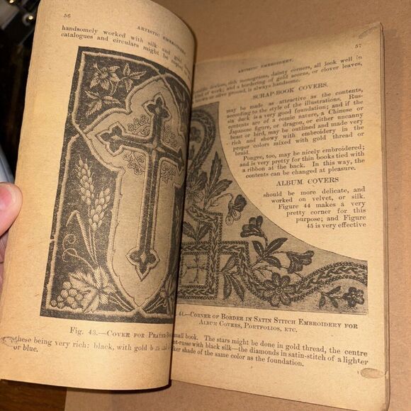 Antique 1886 Leisure Hour Liberty Vol 3 No 192 Artistic Embroidery / Ella Church - Picture 10 of 12